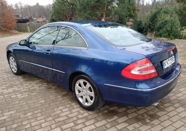 Mercedes-Benz CLK cena 20500 przebieg: 207000, rok produkcji 2005 z Suchedniów małe 92